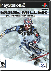 Bode Miller Alpine Skiing Playstation 2 US box art